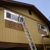 FLASHING EXISTING UNFINISHED WORK PREVIOUS TO OUR ARRIVAL